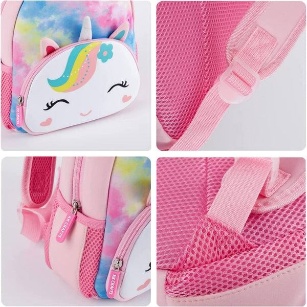 Nice Choice Toddler Backpack Baby Girls Preschool Daycare Backpack Bag Bookbag Schoolbag Gifts for Kids Little Girls(Unicorn)