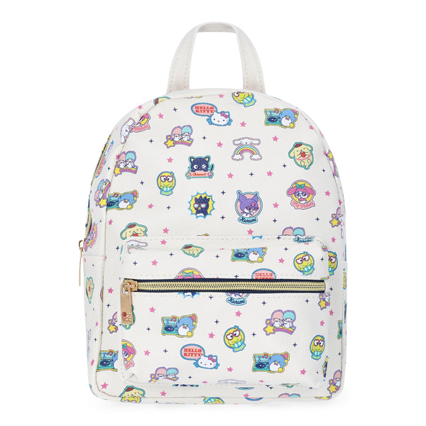 Sanrio Girl's Hello Kitty and Friends Mini Backpack, Off-White